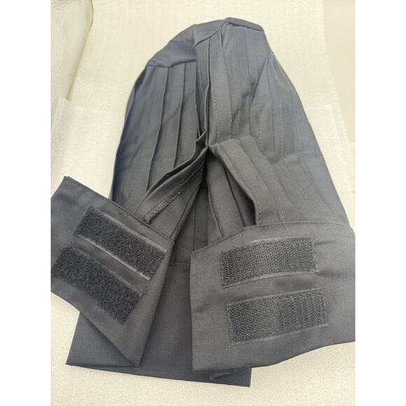 Tall Chef Hat in Black 12 inch Long 1 piece UNUSED - Picture 3 of 9